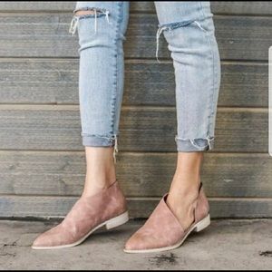 Unique Side Cutout Flats